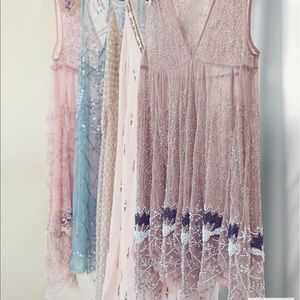 XS - Free People DEEP SLEEP SLIP PINK